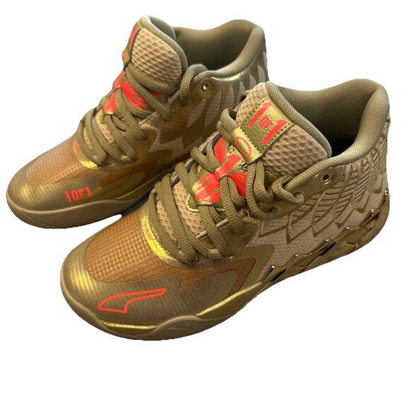 Size 6 - PUMA MB.01 Golden Child***HOT HOT HOT***Kids LOVE These!!!! - Picture 1 of 6